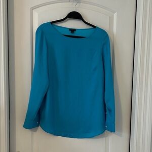 Ann Taylor Vibrant Blue Blouse